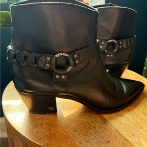 Sam Edelman Riker Saddle Leather Ankle Boots